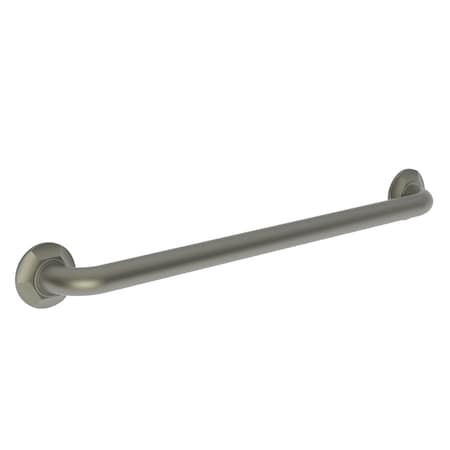 Newport Brass 27" L, Two Post, Solid Brass, 24" Grab Bar in Gun Metal, Gun Metal 1200-3924/14